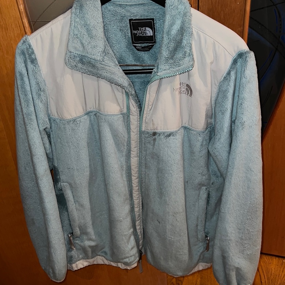 FUZZY NORTH FACE JACKET